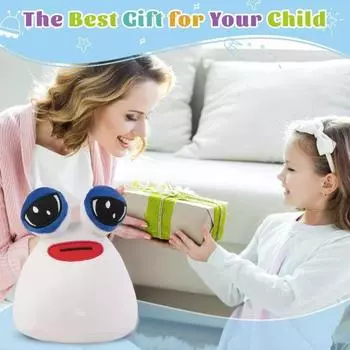 Мягкая плюшевая игрушка «Инопланетянин», милая фигурка инопланетянина, образовательный компаньон, подарки на день рождения 22cm белый