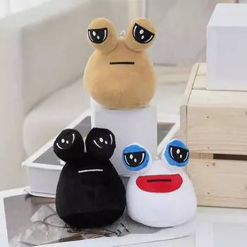 Мягкая плюшевая игрушка «Инопланетянин», милая фигурка инопланетянина, образовательный компаньон, подарки на день рождения для детей и взрослых фанатов 22cm белый