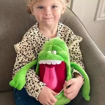 Мягкая плюшевая игрушка-кукла «Охотники за привидениями» Зеленый призрак Любимый подарок на день рождения детей Мягкая плюшевая игрушка-кукла «Охотники за привидениями» Зеленый призрак Детский зелёный