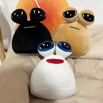 Мягкая плюшевая игрушка Yousheng Alien, милая фигурка инопланетянина, образовательный компаньон, подарки на день рождения для детей и взрослых фанатов 22cm белый