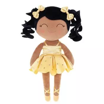 Мягкая плюшевая кукла-балерина, блестящее кружевное сетчатое платье, идеальный подарок на рождение ребенка и праздничный акцент вечеринки лес зеленый