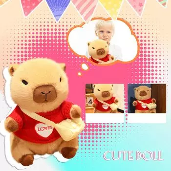 Мягкая плюшевая кукла, милый шарфик-рыба-иглу, игрушка-животное для подарка на день рождения детей One Size жёлтый