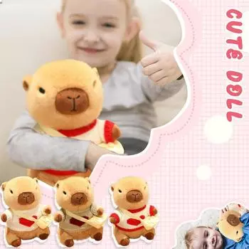 Мягкая плюшевая кукла, милый шарфик-рыба-иглу, игрушка-животное для подарка на день рождения детей One Size хаки