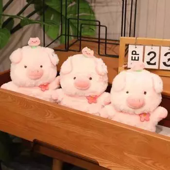 Мягкая плюшевая кукла-свинка Angel Pig, игрушка для маленьких мальчиков и девочек, милый декор детской комнаты, подарок на День святого Валентина Pig