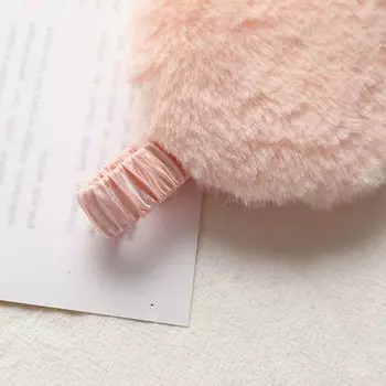 Мягкая плюшевая маска для сна Love Cover Eye Masks Cute Blindband Health Handmade красный