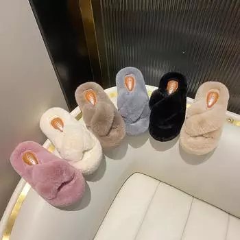 Мягкая плюшевая швабра с одним словом для женщин с бисквитным дном, верхняя одежда, домашняя плюшевая швабра большого размера 35 верблюд