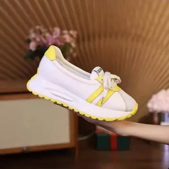 Мягкая подошва одинарные туфли женские летние новые круглые носовые части среднего размера с ремешком в цвет ретро повседневные лоферы 39 красный