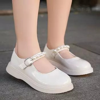 Мягкая подошва одинарных туфель Детская обувь принцессы 26