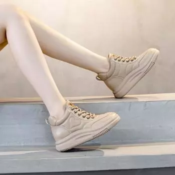 Мягкая подошва Повседневная обувь Плоская женская обувь 35 чёрный