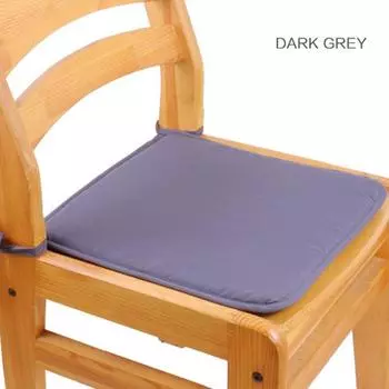 Мягкая подушка для офисного стула для сада, внутреннего обеденного сиденья, подушка для сиденья, завязывающаяся на квадратной пене для патио