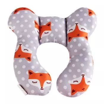 Мягкая подушка для поддержки шеи, защитная подушка для головы и шеи, подголовник в форме буквы U для детей, подушка для защиты головы