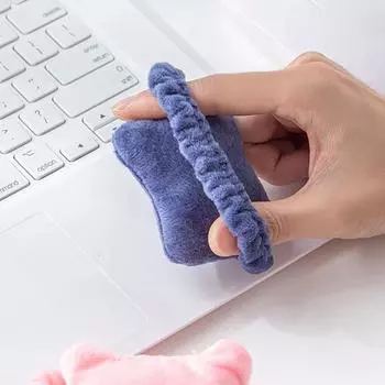 Мягкая подушка для руки, защита запястья мыши, подставка для запястья мыши, поддерживающая повязка для запястья, эластичная повязка для волос, износостойкая подставка для руки серый