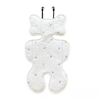 Мягкая подушка для сиденья детской коляски, дышащая, из чистого хлопка, поддержка головы, шеи и тела для младенца, тонкая