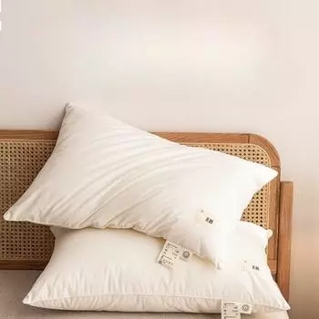 Мягкая подушка из хлопка класса А, эластичная подушка, подушка из чистого хлопка, подушка для шеи, постельное белье из чистого хлопка