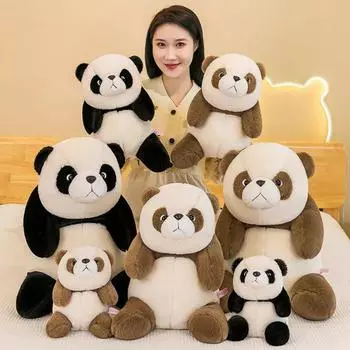 Мягкая подушка-кукла Украсьте Great Fidelity Panda M чёрный