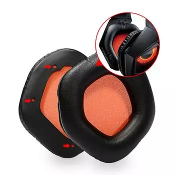 Мягкая поролоновая подушка наушники амбушюры амбушюры Губка Замена для -ASUS STRIX 7.1 / 2.0 / PRO / DSP Наушники