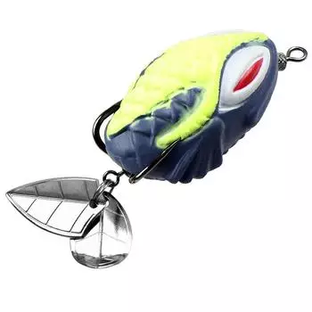 Мягкая приманка 3,5 см 7 г рыболовная приманка лягушка змееголовая приманка для ловли щуки с воблерной приманкой форель G8V5 B-1pcs