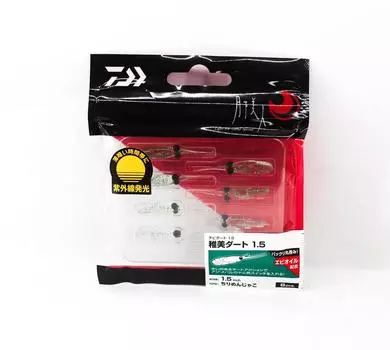 Мягкая приманка Daiwa Chibi Dart 1,5 дюйма, 8 штук в упаковке Chirimen Jako (6771)