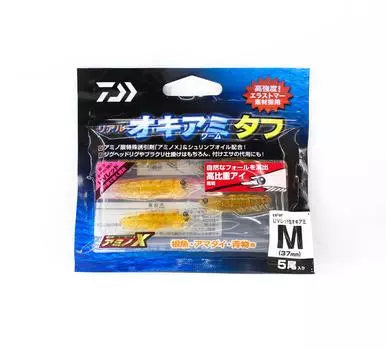 Мягкая приманка Daiwa Kaiteki Real Okiami M 37 мм 5 шт. в упаковке UV Red (6368)