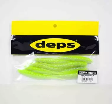 Мягкая приманка Deps Death Adder 4 дюйма 8 штук в упаковке 109 (1092)