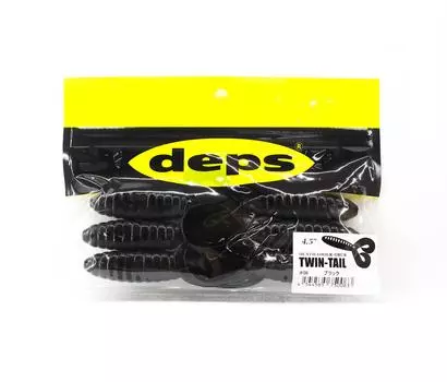 Мягкая приманка Deps Death Adder Grab Twin Tail 4,5 дюйма 6 штук в упаковке 06 (0063)