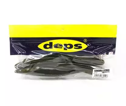 Мягкая приманка Deps Sakamata Shad 8 дюймов 12 зеленая тыква (9127)
