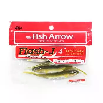 Мягкая приманка Fish Arrow Flash J 4 дюйма, 6 шт. в упаковке № 22 (2526)