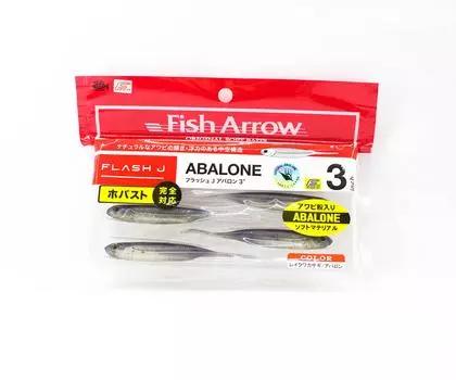 Мягкая приманка Fish Arrow Flash J Abalone 3 дюйма #02 (5214)