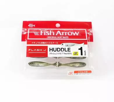 Мягкая приманка Fish Arrow Flash J Huddle 1 дюйм 6 шт в упаковке 39 (6723)