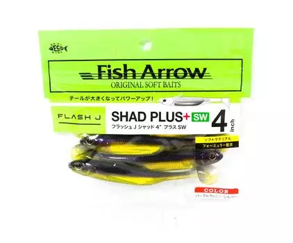 Мягкая приманка Fish Arrow Flash J Shad Plus SW 4 дюйма 5 шт. в упаковке 115 (4880)