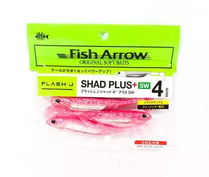 Мягкая приманка Fish Arrow Flash J Shad Plus SW 4 дюйма 5 шт. в упаковке 117 (4897)