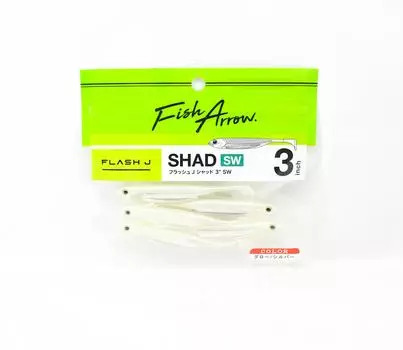 Мягкая приманка Fish Arrow Flash J Shad SW 3 дюйма, 5 шт. в упаковке #109 (8413)