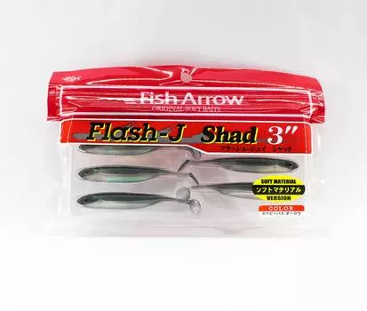 Мягкая приманка Fish Arrow Flash J Shad 3 дюйма, 7 шт. в упаковке #28 (6838)