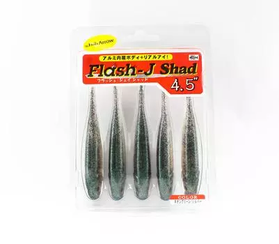 Мягкая приманка Fish Arrow Flash J Shad 4,5 дюйма, 4 шт. в упаковке #03 (0561)