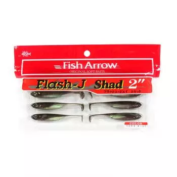 Мягкая приманка Fish Arrow Flash J Shad 2 дюйма, 8 шт. в упаковке #27 (4131)