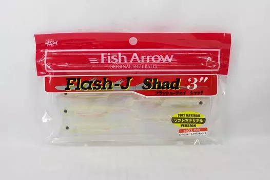 Мягкая приманка Fish Arrow Flash J Shad 3 дюйма, 7 шт. в упаковке #29 (6845)