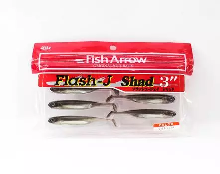 Мягкая приманка Fish Arrow Flash J Shad 3 дюйма, 7 шт. в упаковке #07 (1017)