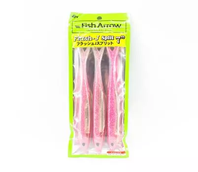 Мягкая приманка Fish Arrow Flash J Split SW 7 дюймов, 3 шт. в упаковке #117 (2923)