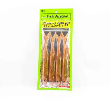 Мягкая приманка Fish Arrow Flash J Split, 5 дюймов, 4 шт. в упаковке 119 (2855)
