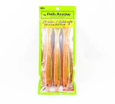 Мягкая приманка Fish Arrow Flash J Split SW 7 дюймов, 3 шт. в упаковке #119 (29:30)