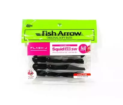 Мягкая приманка Fish Arrow Flash J Squid SW 3,5 дюйма, 5 шт. в упаковке #07 (3937)