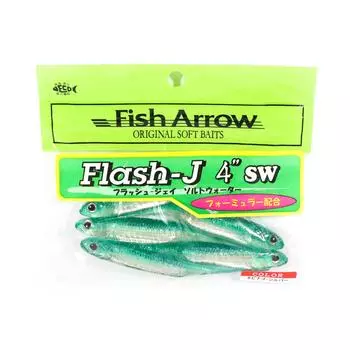 Мягкая приманка Fish Arrow Flash J SW 4 дюйма, 5 шт. в упаковке #131 (1261)