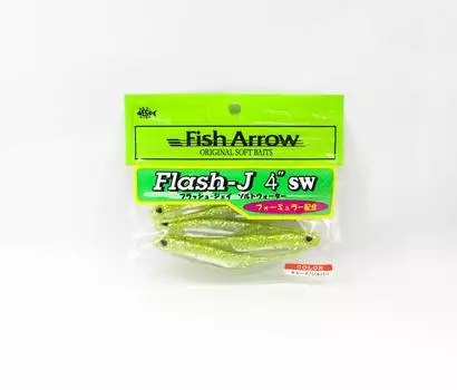 Мягкая приманка Fish Arrow Flash J SW 4 дюйма, 5 шт. в упаковке #102 (9679)
