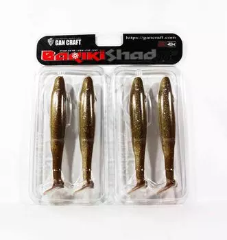 Мягкая приманка Gan Craft Bariki Shad 4,8 дюйма 777 (4043)