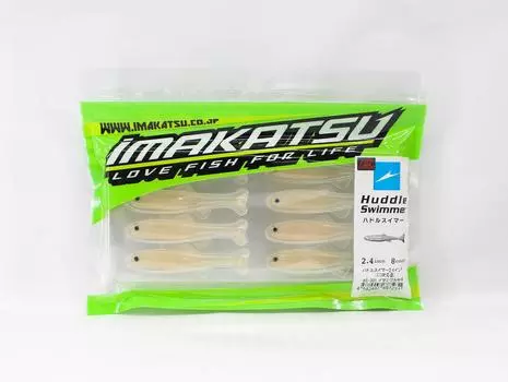 Мягкая приманка Imakatsu Huddle Swimmer 2,4 дюйма ECO S-301 (7231)