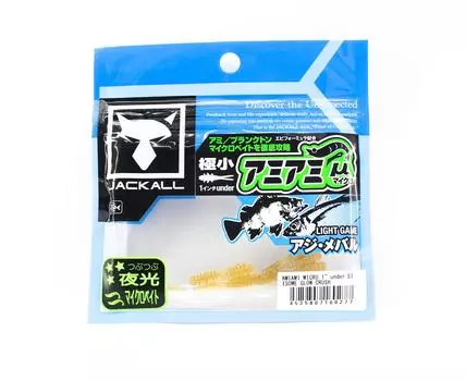 Мягкая приманка Jackall Amiami Micro до 1 дюйма Isome Glow Crush (0277)