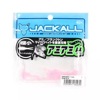 Мягкая приманка Jackall Amiami Micro под 1 дюйм Okiami Neon (0239)