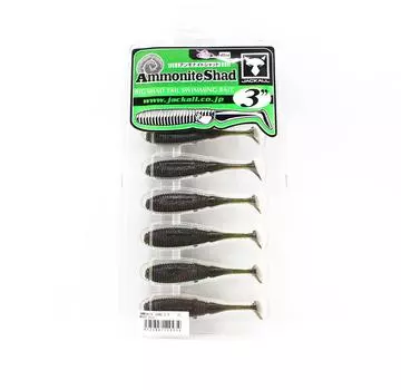Мягкая приманка Jackall Ammonite Shad 3 дюйма Vibe Tail Wd Gill (9434)