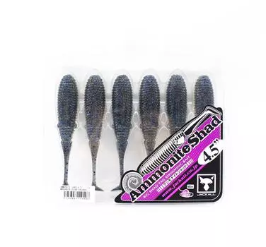 Мягкая приманка Jackall Ammonite Shad 4,5 дюйма Vibe Tail Maruhata Clear (9403)