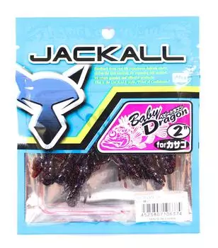 Мягкая приманка Jackall Baby Dragon Salt 2 дюйма Blood Impact (6374)